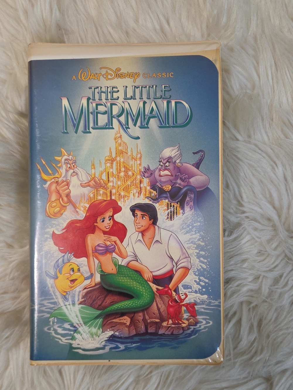 Disney The Little Mermaid Black Diamond VHS 913 Clamshell Classic Animated Movie
